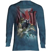 Canada The Beautiful Long sleeve, Adult 2XL