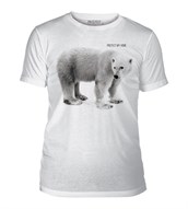 Polar Bear Protect Home Mens Triblend, Adult Large