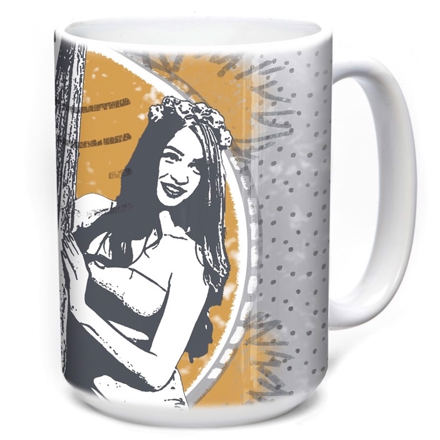 Harp Stamp Ceramic mug