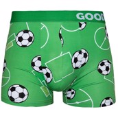 Good Mood Mens Fitted Trunks - FOOTBALL, XL