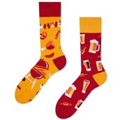 Good Mood adult socks - BEER AND BBQ, size 39-42