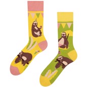 Good Mood adult socks - PARTY SLOTH, size 43-46