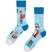 Good Mood adult socks - WINTER FOX, size 43-46