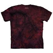 Red Rich Mottled Dye t-shirt, Adult XL