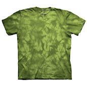 Dynamic Green Mottled Dye t-shirt, Adult 2XL