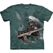 The Mountain tshirt - bluse med dyretryk