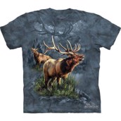 The Mountain tshirt - bluse med dyretryk